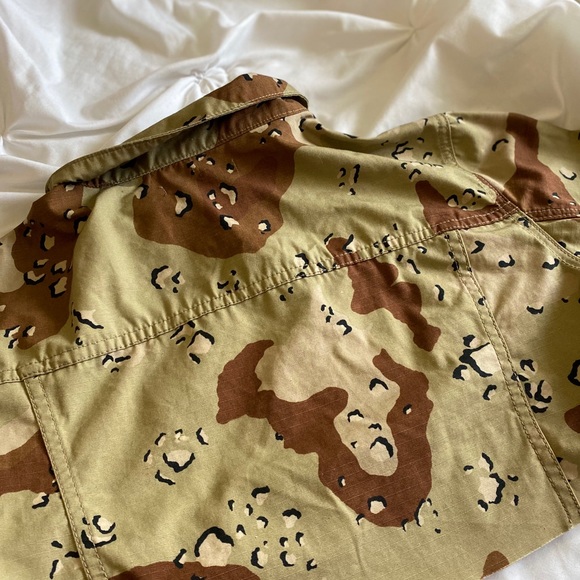 Camo cropped jacket - Picture 4 of 4